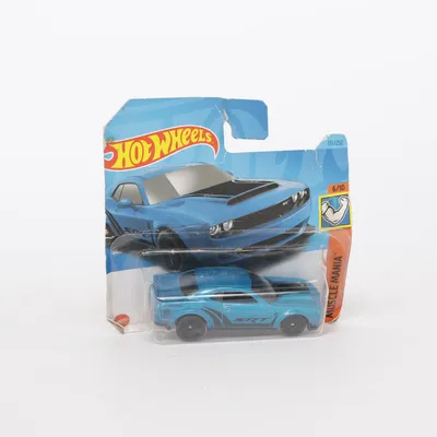 Toy car ('18 Dodge Challenger SRT Demon) from Hot Wheels