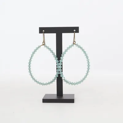 Oorbellen (Blauw) Onbekend materiaal