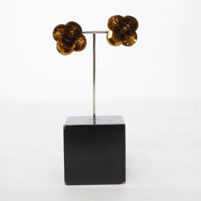 Clips-örhängen (Brun) från Montini Okänd metall