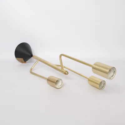 Kroonluchter (Zwart, Goud)