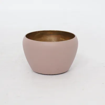 Lyslygte (Guld, Pink) fra Skultuna