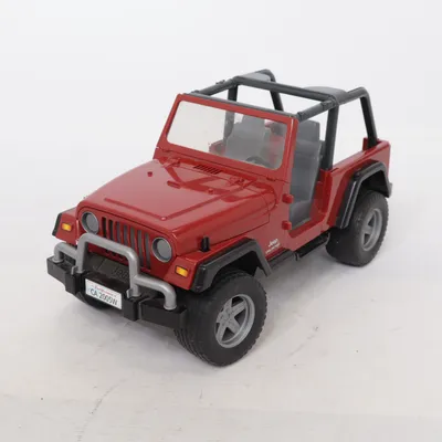 Toy car (Jeep Wrangler Unlimited) from Bruder