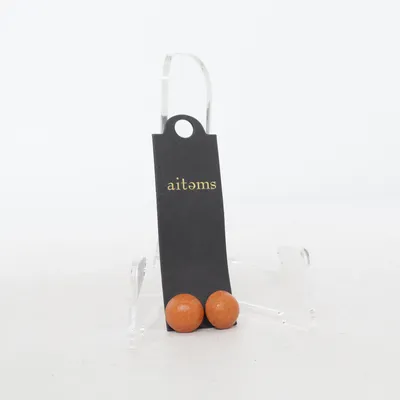 Boucles d'oreilles (Marron) de Aitems Métal inconnu