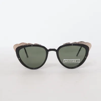 Lunettes de soleil (Noir, Or) de Spitfire