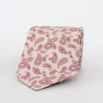 Cravate (Rose, Rouge) de Hugo Boss Soie