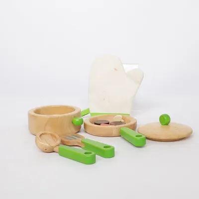 Doll tableware (Beige) from Voila Oak