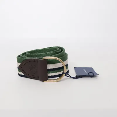 Riem (Groen, Wit, Blauw) van GANT Polyamide, Polyester