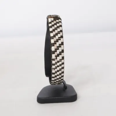 Armband (Brun, Silverfärgad) Okänd metall