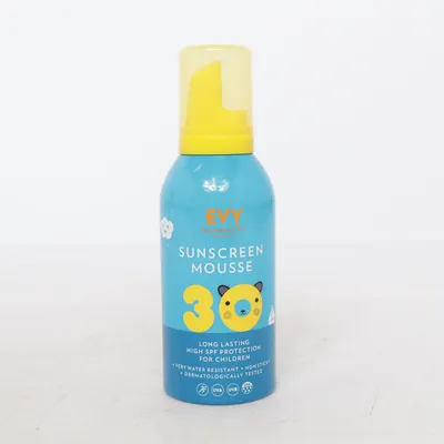 Crème solaire (Sunscreen Mousse) de Evy Technology