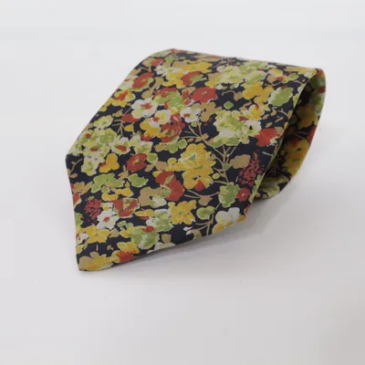 Cravate (Bleu, Multicolore) de Ferrutti Soie