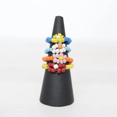 Ring (Meerkleurig) Onbekend materiaal