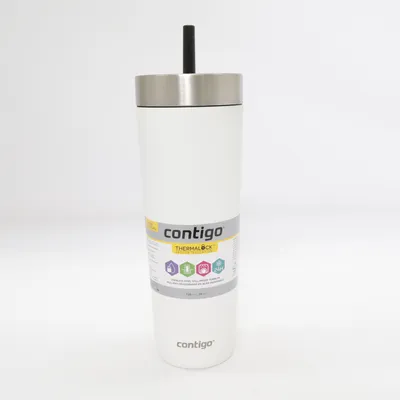 Thermosbeker (Wit) van Contigo