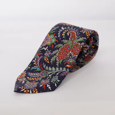 Stropdas (Blauw, Meerkleurig) van Windsor Zijde