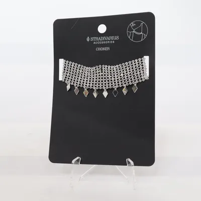 Choker (Silver) from Stradivarius Unknown metal