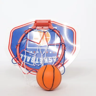 Panier de basketball (Bleu, Rouge, Blanc)