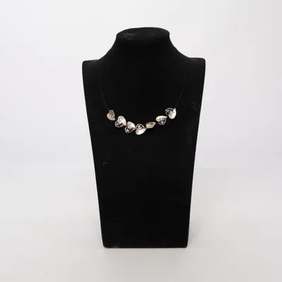 Choker (Svart, Silverfärgad) från Gemini Okänd metall