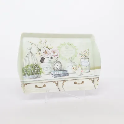 Tray (Beige, Multicolored)