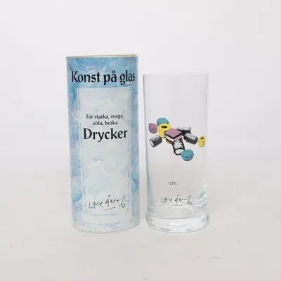 Dricksglas (Longdrink) från Lasse Åberg
