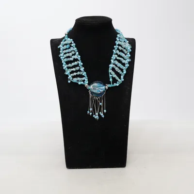 Choker (Blå) Okänd metall