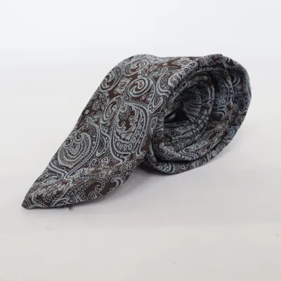 Tie (Brown, Blue) from Amanda Christensen Silk