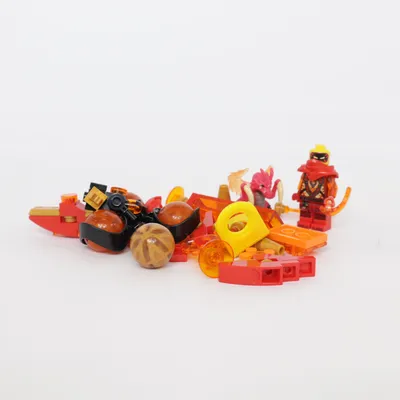 Bouwset (Oranje, Zwart, Rood) van LEGO