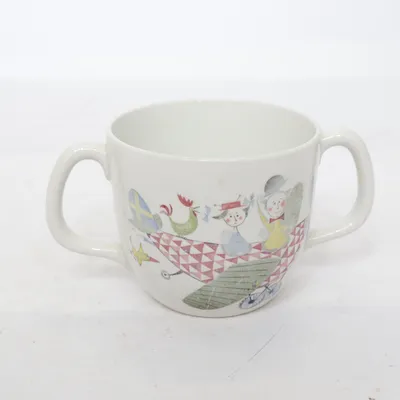 Mug (White, Pink, Multicolored)