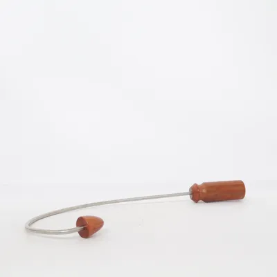 Outil de massage (Marron, Argent)