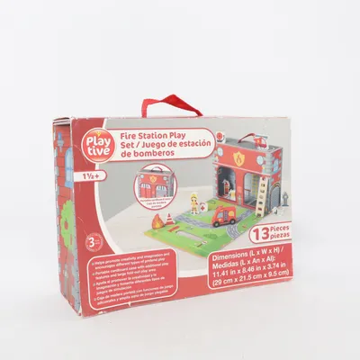 Legetøj (Fire Station Play Set) fra Playtive