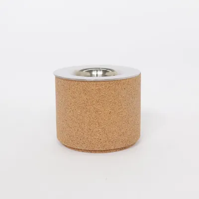 Waxinelichthouder (Zilver, Bruin) van Bk