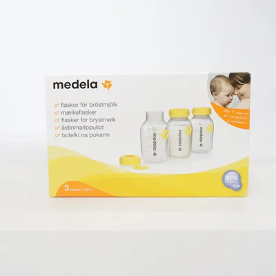 Nappflaska (Vit, Gul, Transparent) från Medela