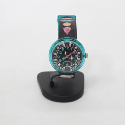 Wristwatch (Black, Multicolored) from Flik Flak