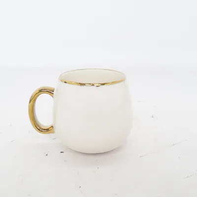 Mugg (Vit, Guldfärgad) från Ambition