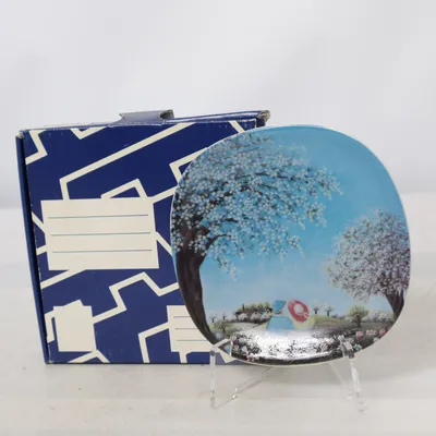 Assiett (Blå, Flerfärgad) från Arabia