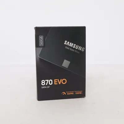 Hard drive (870 Evo) from Samsung