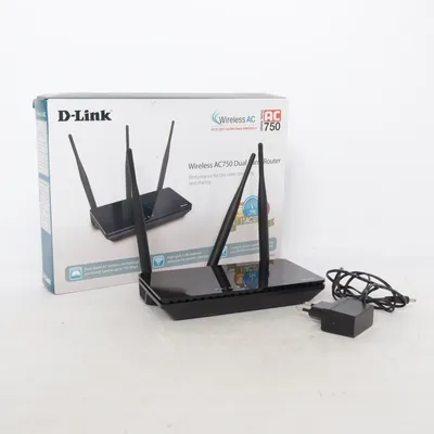 Router (Wireless AC750 Dual Band Router) från D-Link