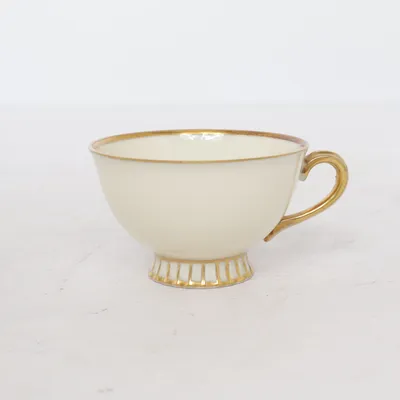Tasse à espresso (Blanc, Or) de Karlskrona Porslinsfabrik