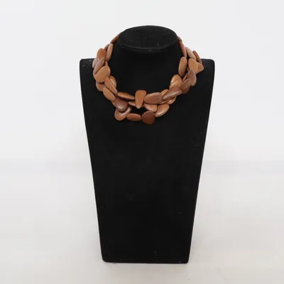Necklace (Brown, Gold) from Cult Gaia Unknown metal