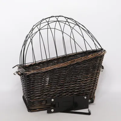 Transport cage (TRIXIE STOR SVART CYKELKORG FÖR HUND 8 KG) from Trixie