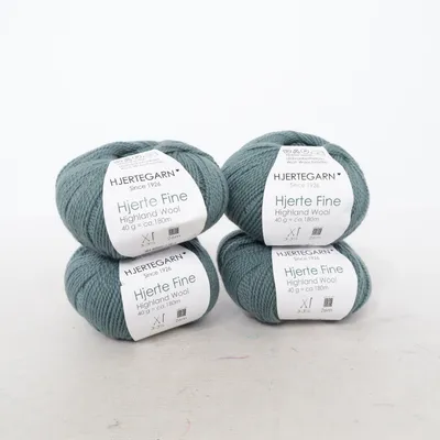 Yarn (Hjerte Fine) from Hjertegarn