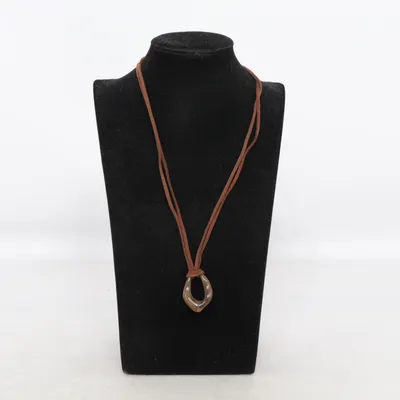 Halsband (Brun) från Muli Collection Plast