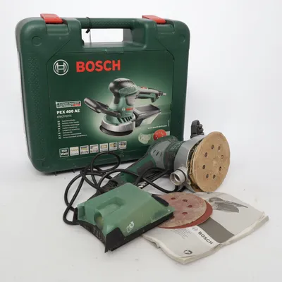 Slipmaskin (Pex 400 AE) från Bosch