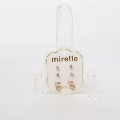 Boucles d'oreilles (Or) de Mirelle Métal inconnu