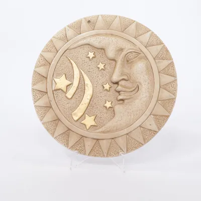 Plaque murale (Beige, Or)