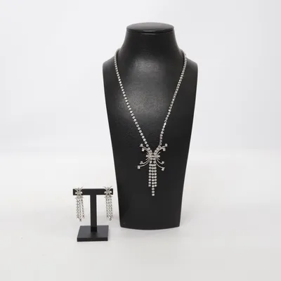 Jewelry set (Silver) Unknown metal