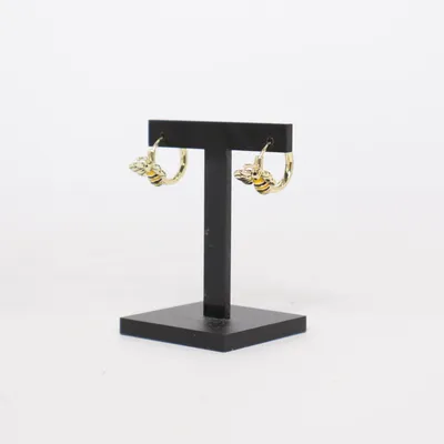 Boucles d'oreilles (Or, Multicolore) Métal inconnu