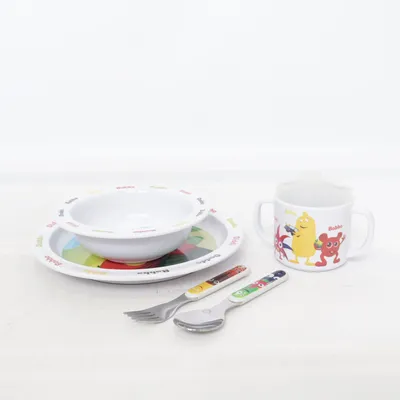 Barnservis (Flerfärgad) från Babblarna