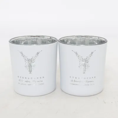Candle holder (Silver) from Majas Cottage