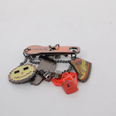 Brooch (Orange) from Lollipop Unknown metal
