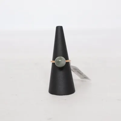 Ring (Guldfärgad, Grön) från Edblad Okänd metall