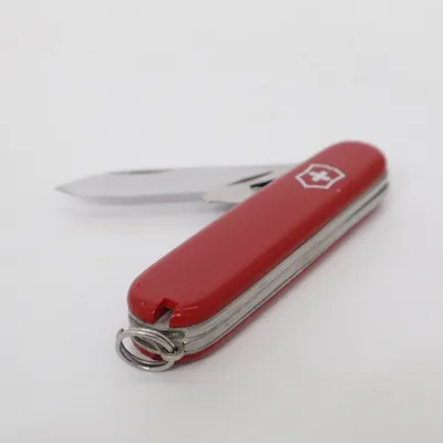 Fickkniv (Röd, Silverfärgad)
